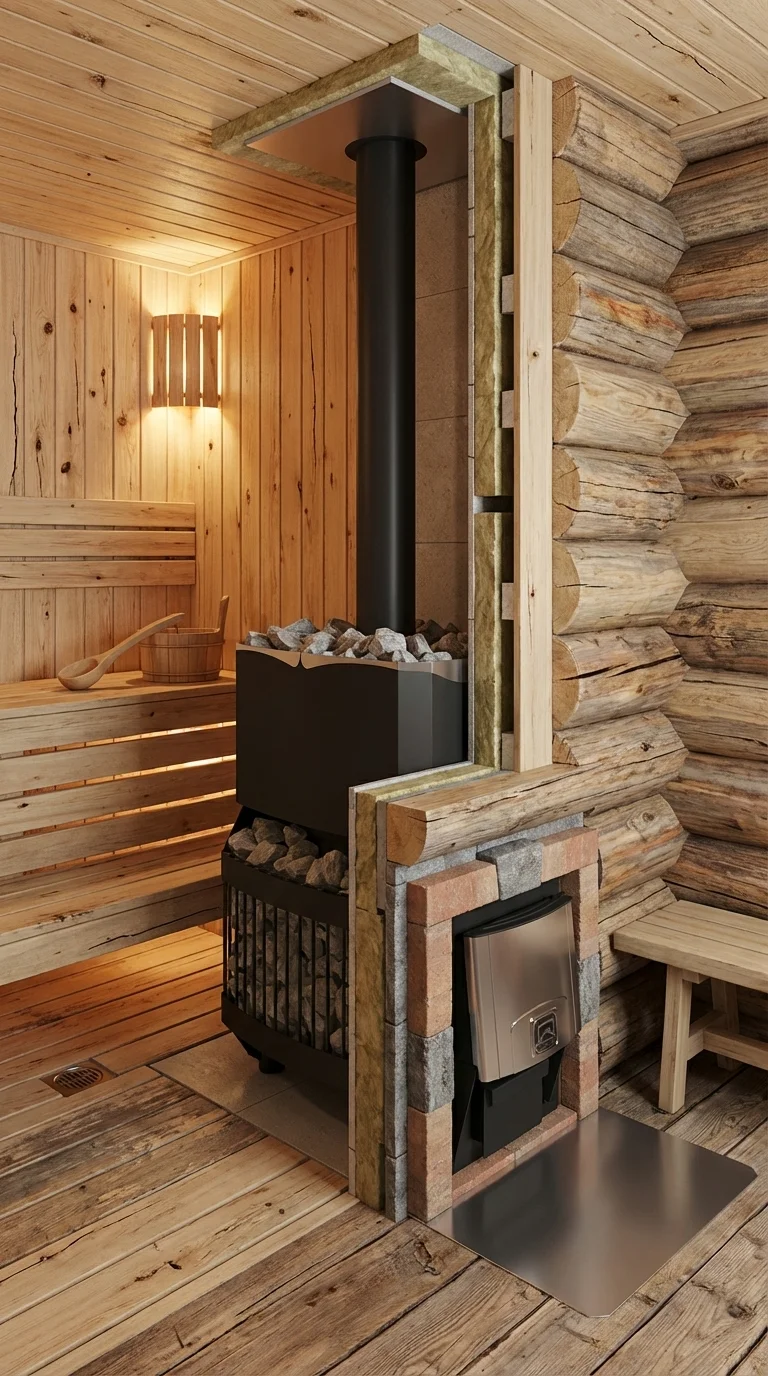 Печь для бани Русь-сетка 18 Л - Теплодар